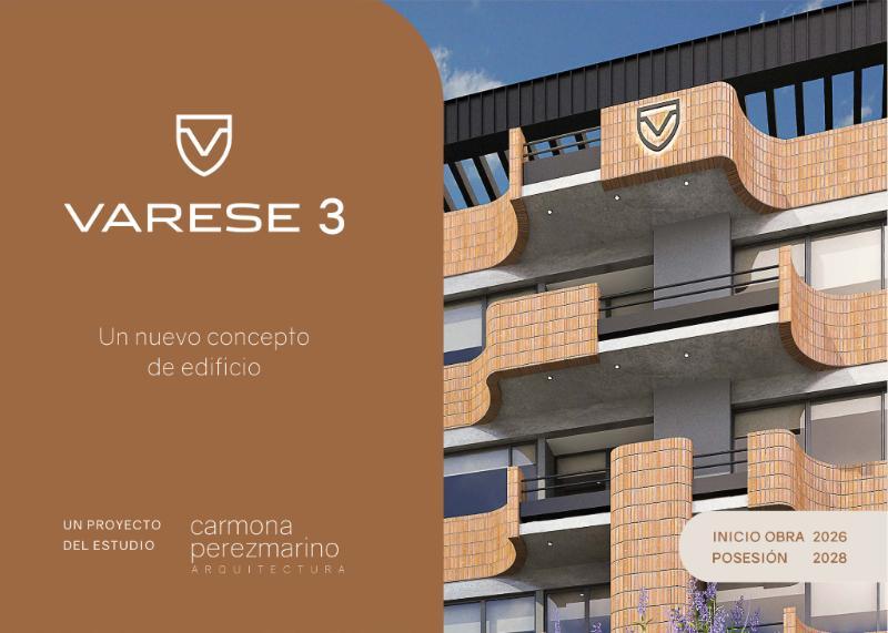 Varese 3 – Edificio en Construcción | Inicio 2026 – Posesión 2028