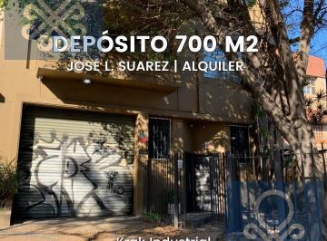 Depósito · 700m² · Depósito en Alquiler de 700 m² en 2 Plantas en Jose L. Suarez