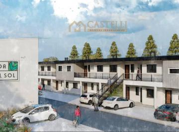 Departamento · 95m² · 3 Ambientes · 1 Cochera · Venta Duplex de Pozo Financiados, Cañada del Sol con Jardin y Parrilla
