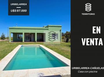 Quinta vacacional · 70m² · 3 Ambientes · 1 Cochera · Quinta en Uribelarrea 3 Ambientes con Piscina