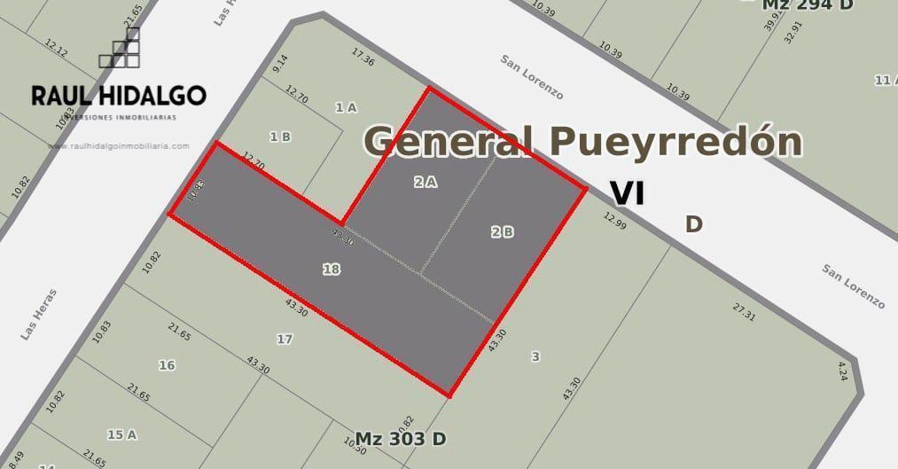 Venta 3 lotes en Block Chauvin Mar del Plata