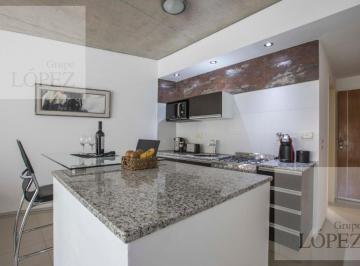 Departamento · 33m² · 1 Ambiente · Departamento Alquiler Temporario - Las Cañitas con Balcón