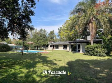 Quinta vacacional · 120m² · 4 Ambientes · Venta Casa Quinta 4 Ambientes con Parque, Pileta, Quincho, 2 Parrillas y 2 Galerías - La Reja Sur