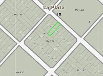 Terreno · 300m² · Terreno en Venta en 14/655 y 656 La Plata - Alberto Dacal Propiedades