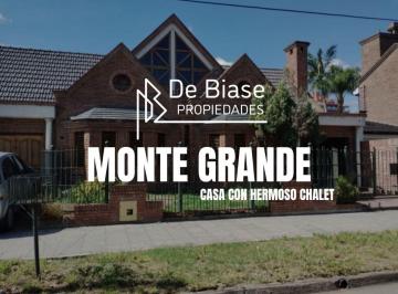 Casa de 9 ambientes, Esteban Echeverría · Hermoso Chalet - Monte Grande