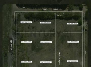 Terreno · 900m² · Y 516 Lote en Venta en Melchor Romero