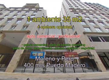 Departamento de 1 ambiente, Puerto Madero · Departamento Oficina a m de Puerto Madero