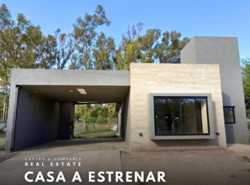 Casa · 165m² · 6 Ambientes · 1 Cochera · Venta Casa a Estrenar de 3 Dorm. en Barrio Privado Tejas 4 - Malagueño