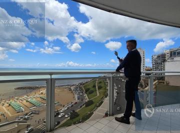 Departamento · 82m² · 3 Ambientes · 1 Cochera · Departamento en La Perla · Vista Al Mar, Amenities Premium