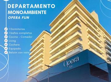 Departamento de 1 ambiente, Villa Carlos Paz · Moderno Depto en Torre Opera. 4 Personas. Piscina. Terraza. Centrico