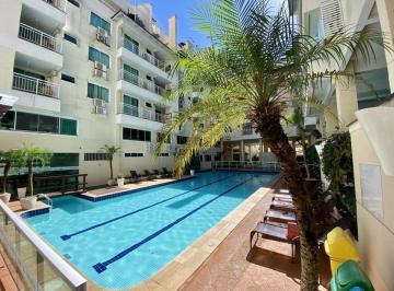 Departamento de 2 ambientes, Brasil · Departamentos en Complejo con 3 Piscinas, Una Climatiz, Sala de Juegos, Gimnasio, Sauna