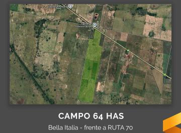 Campo , Bella Italia · 64 Has con Frente Sobre Ruta 70