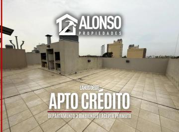 Departamento · 55m² · 3 Ambientes · Departamento 3 Ambientes en Venta en Lanus Oeste