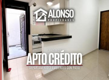 Departamento · 48m² · 3 Ambientes · Departamento 3 Ambientes en Venta en Lanus Oeste