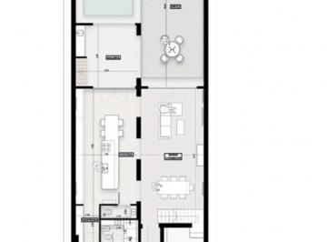 Casa · 205m² · 4 Ambientes · 1 Cochera · Casa en Venta 3 Dorm. - Rosario Abasto
