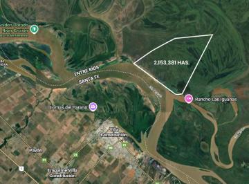 Campo · 21530000m² · Isla Excelente Uso Ganadero en Villa Constitución.