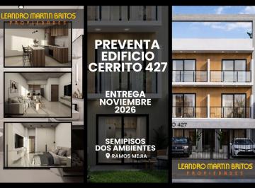 Departamento · 51m² · 2 Ambientes · 3 Cocheras · Departamento en Ramos Mejia