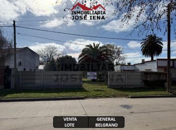 Terreno , General Belgrano · Lote de 12,5 X 38 (475 M&sup2;) con Mejoras, Dentro de Avs Principales - General Belgrano