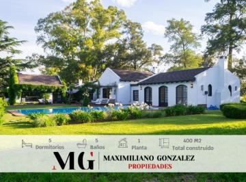 Casa · 400m² · 8 Ambientes · 1 Cochera · Casa Venta y Alquiler El Metejón Cañuelas