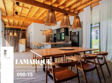 Casa · 198m² · 4 Ambientes · 2 Cocheras · Casa a Estrenar con Diseño de Calidad. Venta y Alquiler Temporario.