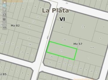 Terreno · 1030m² · 481 Entre 27 y 28 Manuel B Gonnet - Lote de 1030 m² en Venta