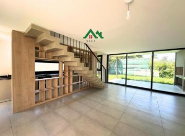 Casa · 187m² · 5 Ambientes · 2 Cocheras · Casa a Estrenar en Venta en La Escondida, Arguello– 3 Dorm., Cochera Doble y Seguridad