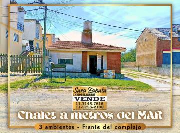 Casa de 3 ambientes, Mar del Tuyú · 64 29 Chalet a m del Mar 2 Habitaciones 3 Ambientes Mar del Tuyú La Costa Vende Sara Zapata