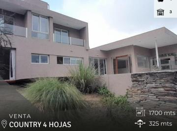 Casa · 325m² · 8 Ambientes · 3 Cocheras · Country 4 Hojas (Mendiolaza) - Apta Creditos