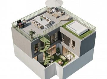 Casa · 114m² · 5 Ambientes · 1 Cochera · En Venta! Casa 3 Dorm. Premium. Moreno 1100