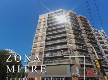 Departamento · 80m² · 2 Dormitorios · Venta - Departamento 3 Ambientes con Balcón Frontal - Zona Mitre