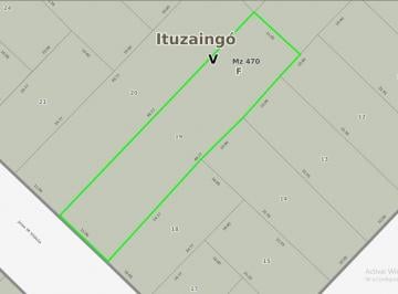 Terreno · 547m² · Venta Lote Ituzaingo