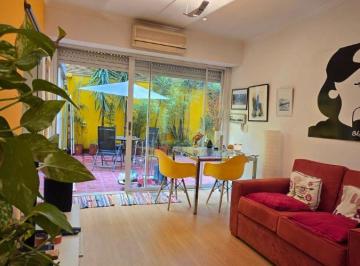 Departamento de 2 ambientes, Recoleta · 2 Amb. con Patio Impecable – Amoblado – Oasis de Luz y Verde en Pleno Recoleta, Bajas Exp.