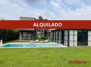 Casa · 320m² · 6 Ambientes · 4 Cocheras · Casa en Alquiler de 6 Ambientes con Pileta en Altos Campo Grande, Countries y Barrios Cerrados en Pi
