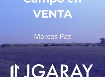 Campo , Marcos Paz · Excelente Campo de 83 Ha con Tambo y Potencial Productivo – Marcos Paz, Acceso Zabala