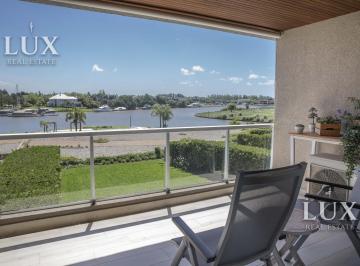 Departamento · 90m² · 3 Ambientes · 2 Cocheras · Departamento 3 Ambientes en Venta con Vista Al Rio en Nordelta, Tigre, G. B. a. Zona Norte