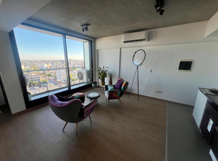 Alquiler Departamento Monoambiente con Balcón en Caballito. Torre Palmera Caballito