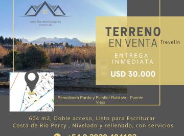 Terreno , Trevelín · Terreno Doble Acceso