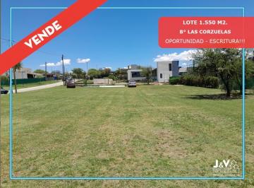 Terreno · 1550m² · Vendo Lote Central de 1.550 m² en Las Corzuelas - Etapa 1
