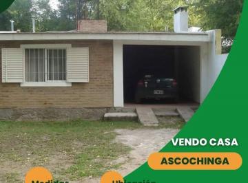 Casa · 49m² · 4 Ambientes · 1 Cochera · Casa en Ascochinga - Barrio El Mirador de Ascochinga - Cordoba