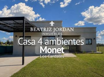 Casa · 175m² · 4 Ambientes · 2 Cocheras · Casa 4 Ambientes en Venta, Barrio Monet, Los Cardales