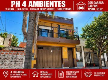 Casa · 202m² · 4 Ambientes · 3 Cocheras · PH 202 m² - con Garage/galpon/taller - Terraza Edificable