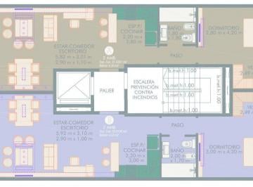 RUS-RUS-10842_4 · Venta Semipiso 2 Ambientes San Justo