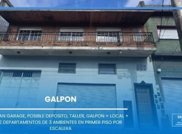 Bodega-Galpón · 274m² · 6 Ambientes · PH en Wilde, Galpon en Wilde, Galpon en Zona Sur, Gran Lote en Wilde, Gran Lote en Zona Sur