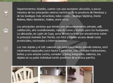 Departamento de 3 ambientes, Mayor Drummond · Aladdin Departamentos y Duplex