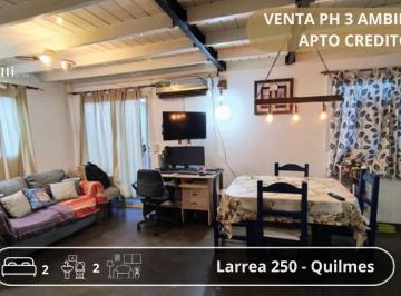PH de 3 ambientes, Quilmes · Venta PH 3 Ambientes Apto Credito Quilmes Oeste