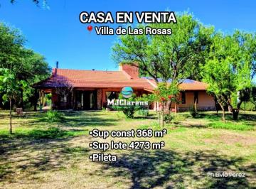 Casa · 386m² · 3 Ambientes · 2 Cocheras · Casa con Piscina y Costa de Arroyo - Lote de 4273 m - Villa de Las Rosas