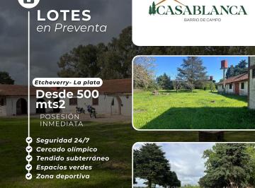 Terreno , La Plata · Lotes de 600 m² con Posesión Inmediata! Escriturables!