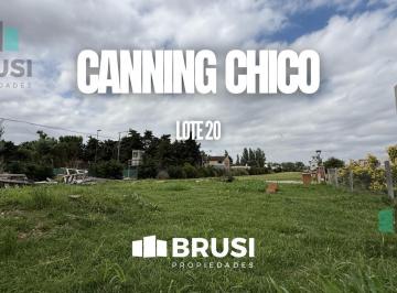 Terreno · 650m² · Terreno en Venta en Canning Chico - Excelente Ubicación