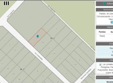 Terreno · 1625m² · Lote en Venta en La Gloria de La Peregrina