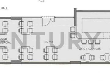 Local comercial · 102m² · Venta Local 102 m² en Construccion Monserrat
